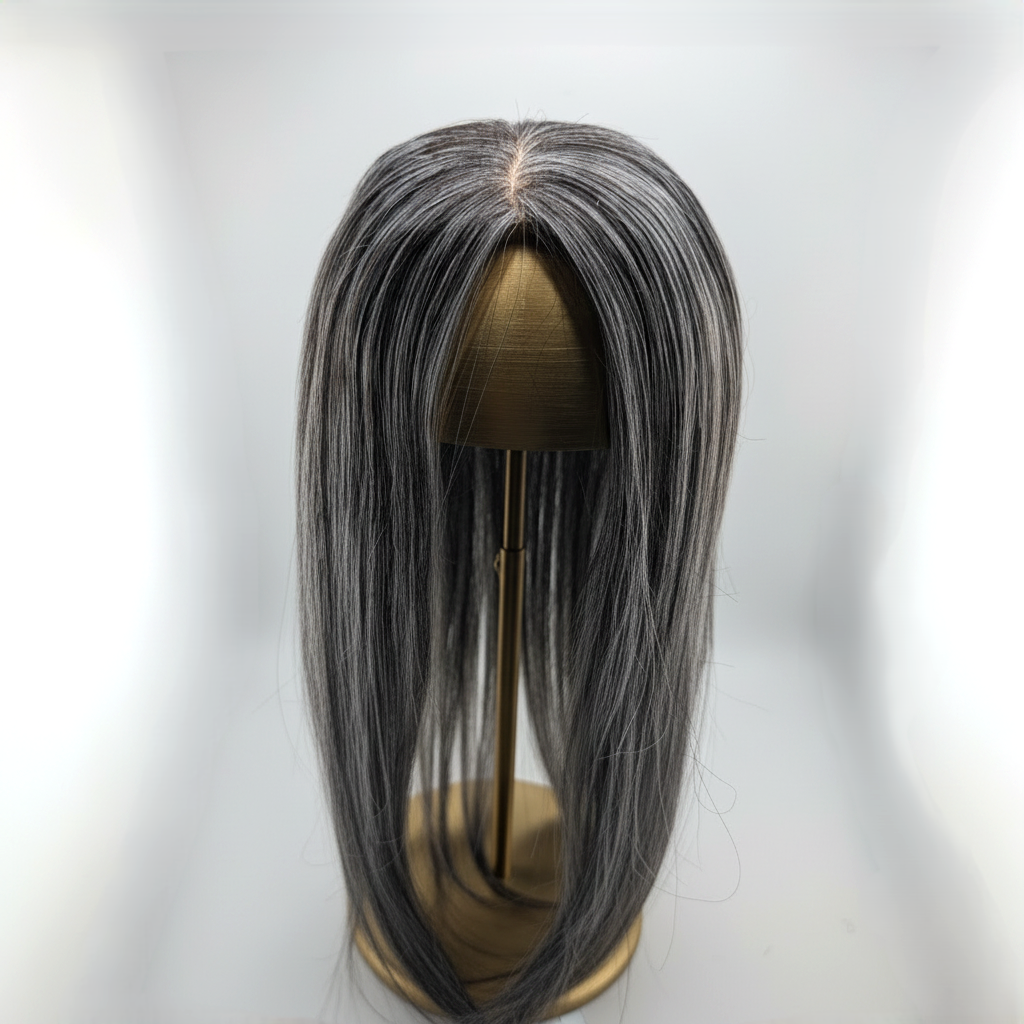natural black volume hair