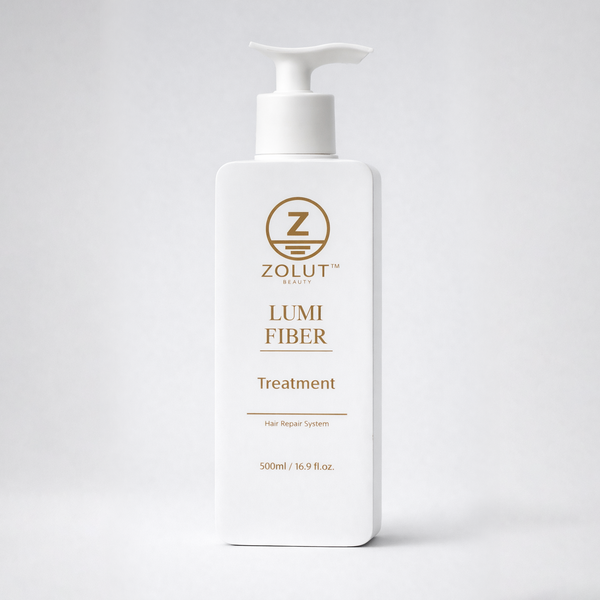 Zolut Beauty Lumi-Fiber Hair Reconstruction Treatment – Repair & Smooth Damaged Hair