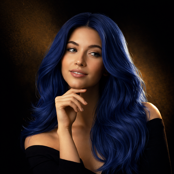 Electric Blue Hair Color