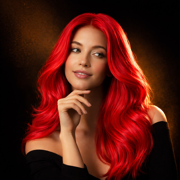 Deep Red Hair Dye